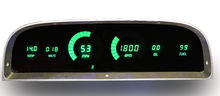 Load image into Gallery viewer, Intellitronix Green LED Digital Gauge Cluster Panel 1960-1963 Chevy Trucks