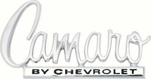 Load image into Gallery viewer, OER Chrome Diecast Trunk Lid Emblem For 1970 Chevy Camaro Models