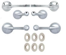 Load image into Gallery viewer, OER Interior Door Handle and Window Crank Set For 1953-1966 Bel Air & Impala