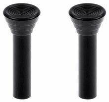 Load image into Gallery viewer, OER Black Color Keyed Interior Door Lock Knob Set 1961-1966 Nova Impala Truck