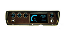 Load image into Gallery viewer, Intellitronix Teal LED Digital Gauge Cluster Panel 1970-1976 Dodge Dart/Duster