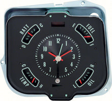 Load image into Gallery viewer, OER Reproduction Gauge Cluster Assembly With Clock For 1968 Chevelle & EL Camino