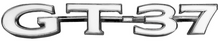 Load image into Gallery viewer, GT-37 Front Fender Emblem Set For 1970-1971 Pontiac LeMans and Tempest USA Made