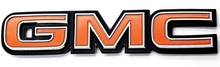 Load image into Gallery viewer, Trim Parts Tailgate Emblem 1981-1987 GMC Trucks With Brushed Aluminum Tailgate
