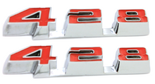 Load image into Gallery viewer, 428 Rocker Panel Emblem Set For 1968-1972 Pontiac GTO LeMans Tempest USA Made