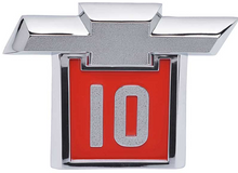 Load image into Gallery viewer, OER Front Fender Emblem Set C10/K10 For 1964 Chevy Pickup Trucks