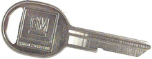 Load image into Gallery viewer, 1962-1986 Door Trunk Key Blank "B" Code Late Key Camaro Firebird Nova Truck