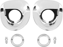 Load image into Gallery viewer, OER Chrome Wiper Escutcheon Nut Set 1955-1956 Chevy Bel Air 210 and Nomad