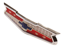 Load image into Gallery viewer, Trim Parts Hood Emblem and Bezel Assembly For 1956 & 1958  Bel Air 150 210 Nomad