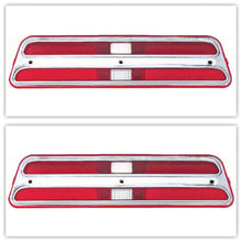 Load image into Gallery viewer, OER Injection Molded Tail Lamp Tail Light Lens Set For 1969 Pontiac Firebird