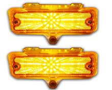 Load image into Gallery viewer, DIGI-TAILS Front LED Marker Light Panel Set 1966 Chevy Chevelle Models
