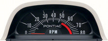 Load image into Gallery viewer, OER Hood Tachometer 5500RPM Redline For V8 Engines 1969 Pontiac Firebird GTO