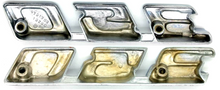 Load image into Gallery viewer, 350 Rocker Panel Emblem Set For 1968-1972 Pontiac GTO LeMans Tempest USA Made