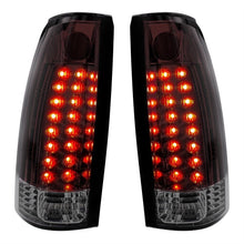 Load image into Gallery viewer, United Pacific Smoked LED Tail Light Set For 1988-1998 Chevy and GMC Trucks