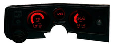 Load image into Gallery viewer, Intellitronix Red LED Digital Gauge Cluster 1969 Chevy Chevelle Models