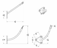 Load image into Gallery viewer, United Pacific Right Hand Exterior Chrome Mirror Arm 1955-1959 Chevy/GMC Trucks