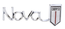 Load image into Gallery viewer, Trim Parts Glove Box Door Emblem 1966 Chevy II Nova Models Made in the USA