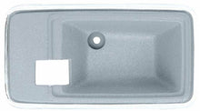 Load image into Gallery viewer, OER Silver Inner Door Handle Escutcheon 1975-1976 Firebird/Camaro 1975-1979 Nova