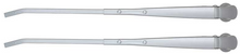 Load image into Gallery viewer, OER 13" Silver Painted Wiper Arm Set 1967-1969 Firebird and Camaro Convertibles