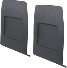 Load image into Gallery viewer, OER Black Bucket Seat Back Panel Set For 1973-1979 Nova Skylark Omega Ventura