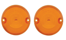 Load image into Gallery viewer, United Pacific Amber Parking Light Lens Ste For 1955-1957 Chevy and GMC Trucks