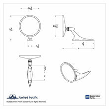 Load image into Gallery viewer, OER Exterior Mirror Set For 1963-1964 Impala 1963-1965 Nova 1963 Corvette