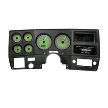 Load image into Gallery viewer, Intellitronix Green Analog Gauge Cluster Panel For 1973-1987 Chevy Pickup Trucks