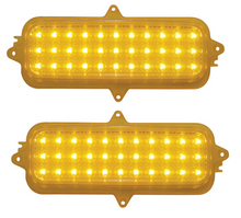 Load image into Gallery viewer, United Pacific Amber LED Park Lamp Light Set For 1960-1966 Chevy Pickup Truck