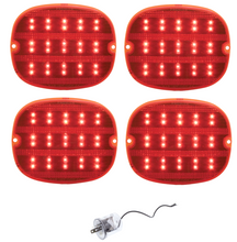 Load image into Gallery viewer, United Pacific Super Bright LED Tail Light Set With Flasher 1990-1996 Corvette