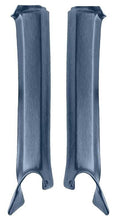 Load image into Gallery viewer, OER Dark Blue Pillar Post Molding Set For 1969 Pontiac Firebird Coupes