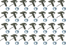 Load image into Gallery viewer, OER Reproduction Grille Molding Clip Set For 1967-1968 Chevy Pickup Trucks