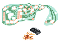 Load image into Gallery viewer, OER Instrument Panel Printed Circuit Board 1978-1979 Pontiac Firebird w/ Gauges