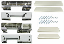 Load image into Gallery viewer, PUI Parchment Front/Rear Armrest Pad Set 1965-1967 GTO Chevelle Nova Cutlass