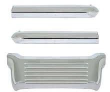 Load image into Gallery viewer, OER 3 Piece Rear Bumper Set 1960 Chevy Bel Air Biscayne and Impala