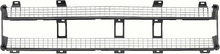 Load image into Gallery viewer, OER Black Inner Front Grille 1969-1970 Chevy Truck Suburban and Blazer