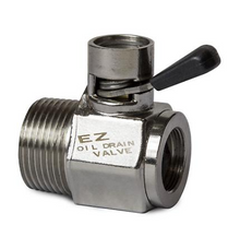 Load image into Gallery viewer, EZ Oil Drain Valve 90 Degree Barb 3/4-14NPT Thread Detroit 60 Series John Deere