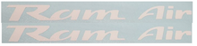 Load image into Gallery viewer, White Ram Air Overlay Decal Set 1993-2003 Pontiac Firebird and Trans AM
