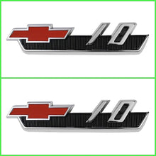 Load image into Gallery viewer, Trim Parts 9225 1962 Chevrolet/GMC Truck Front Fender Emblem Set C10/K10