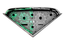 Load image into Gallery viewer, Intellitronix Green LED Analog Replacement Gauge Cluster 1955-1959 Chevy Trucks