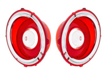Load image into Gallery viewer, United Pacific Right and Left Hand Backup Light Lens Set 1970-73 Chevy Camaro