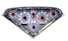 Load image into Gallery viewer, Intellitronix White LED Analog Replacement Gauge Cluster 1955-1959 Chevy Trucks