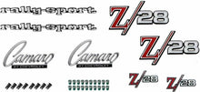 Load image into Gallery viewer, OER R1090 Complete Emblem Kit 1969 Chevy Camaro Z28 With RS Option