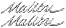 Load image into Gallery viewer, RestoParts Malibu Rear Quarter Emblem Set For 1966-1967 Chevy Malibu Models