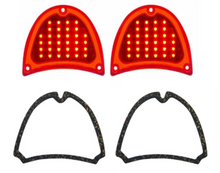 Load image into Gallery viewer, United Pacific Bright LED Tail Light Set For 1957 Chevrolet Bel Air 150 and 210