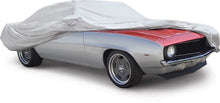 Load image into Gallery viewer, OER Gray Softshield Cotton Flannel Car Cover 1969 Pontiac Firebird/Chevy Camaro