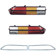 Load image into Gallery viewer, OER Tail Lamp Lens & Gasket Set 1978-81 Chevy Camaro Z28 With Black Accent Trim