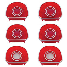 Load image into Gallery viewer, United Pacific 1968 Chevy Impala Caprice LED Tail/Backup Light Set SS Trim