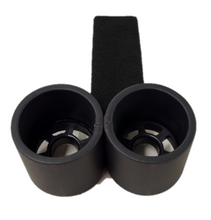 Load image into Gallery viewer, Madrid Black Plug and Chug Ashtray Drink Holder 1969 Firebird and Camaro