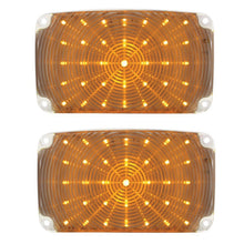 Load image into Gallery viewer, United Pacific Clear LED Turn Signal & Parking Light Set For 1956 Chevy Bel Air