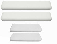 Load image into Gallery viewer, PUI White Front/Rear Armrest Pad Set 1965-1967 GTO Chevelle Nova Cutlass 442